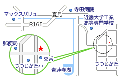 つつじが丘店　地図
